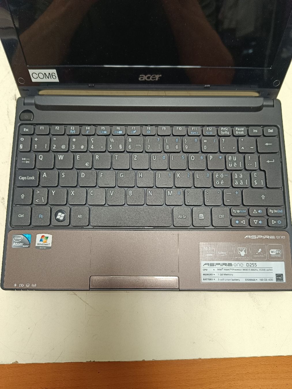 Acer Notebook: Acer Aspire One D255 Netbook - (em73) – Difettoso da Künten venduto da Schnaepplihuus 1