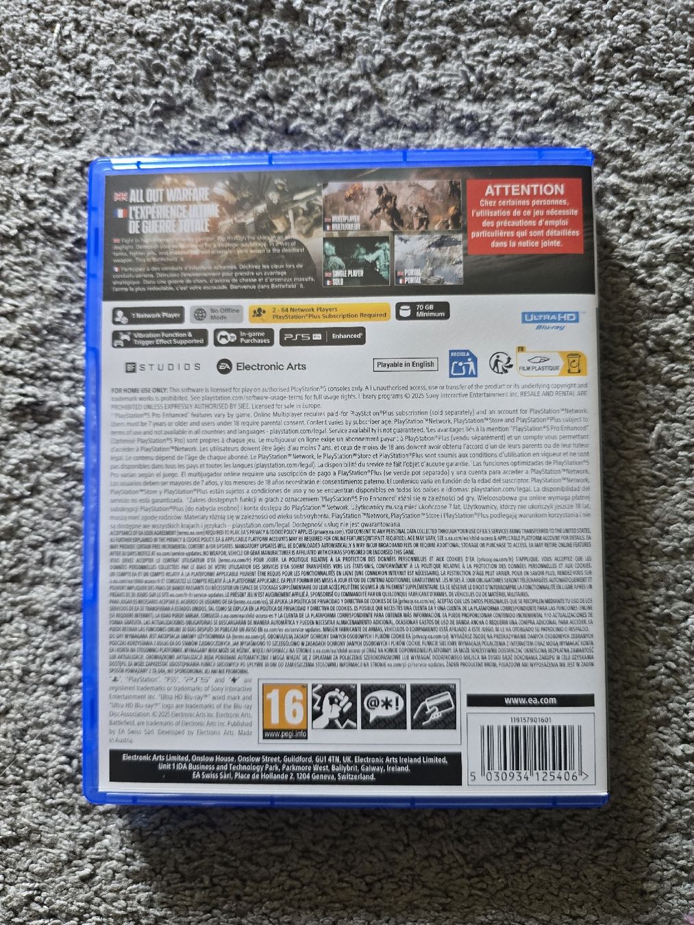 Giochi: Battlefield 6 PS5 – Usato da Fehraltorf venduto da sca_5j9s 1