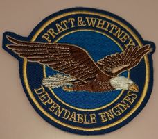 Pratt & Whitney Abzeichen/Badge, neuwertig, ungebraucht