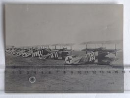 Original Fotografie Deutschland Militär Flugzeuge 1914/18