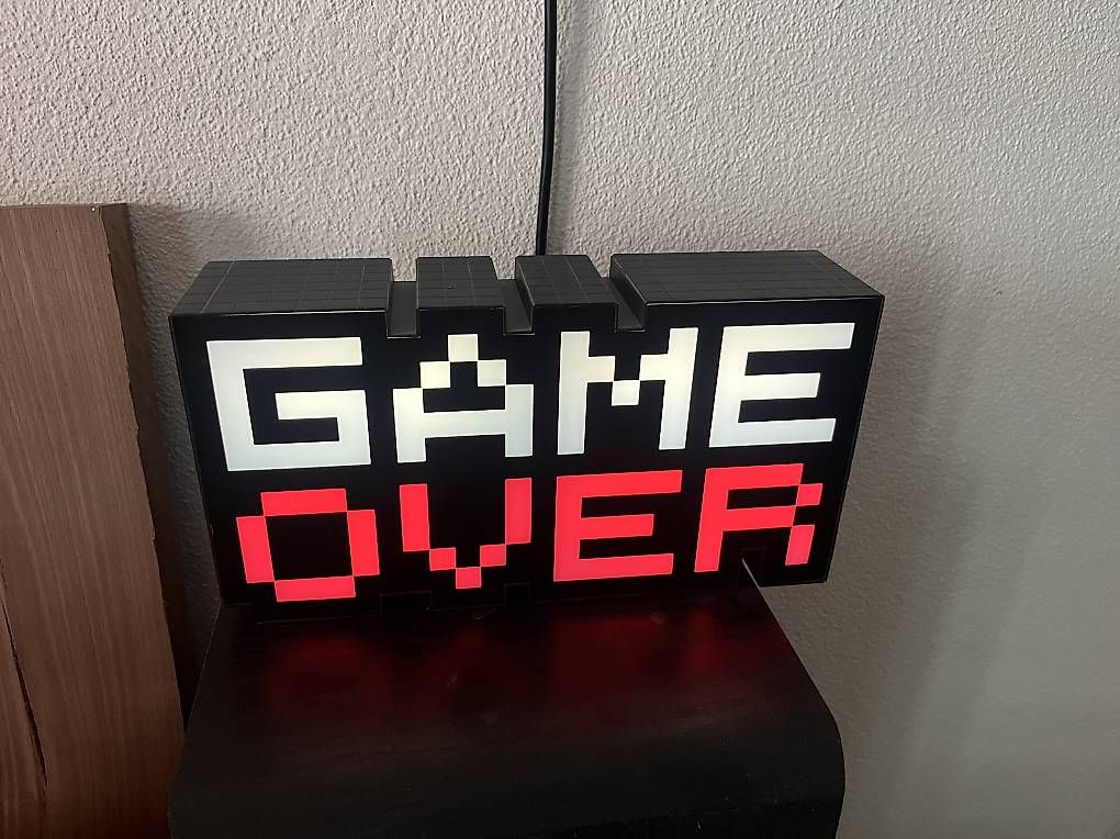Lampes: Game Over Lampe – D'occasion à Neuenkirch par Waschbaerbauch