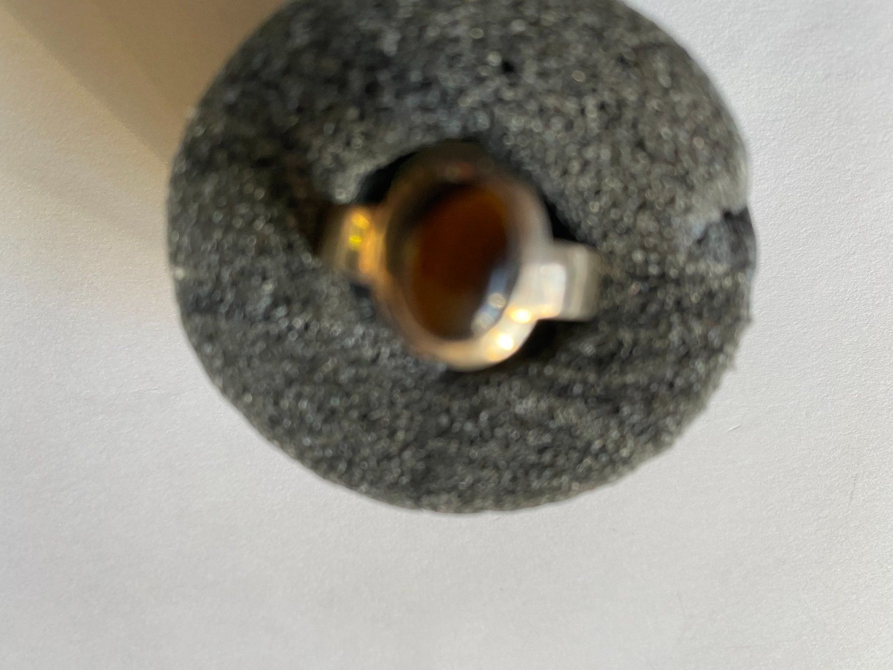 Ringe: Ring, Silber/Tigerauge, Durchm.55mm (31) – Neu (gemäss Beschreibung) aus Muri b. Bern von Silberqualle 2