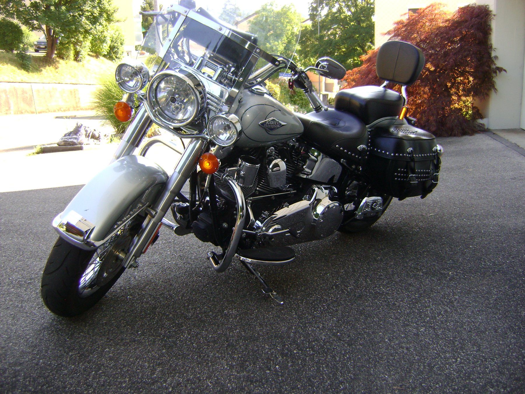 Harley-Davidson Chopper: Harley Davidson FLSTC – Usato da Schaffhausen venduto da KOLUMBIEN22 1