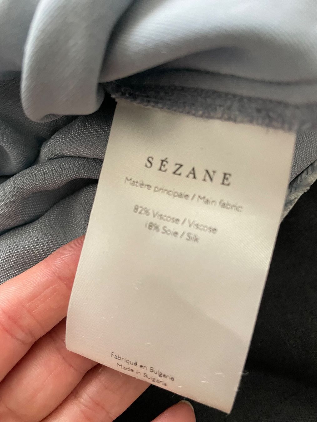 Sezane Camicette: Samt Hemd Sezane – Usato da Zürich venduto da katya_noia 1