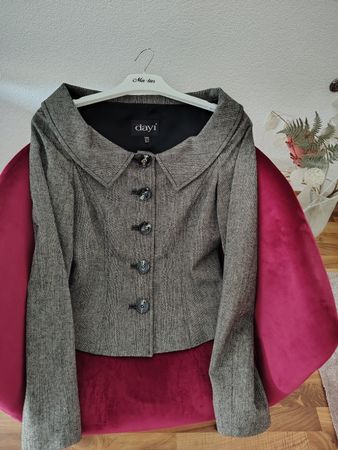 Elegantes Kostüm Grau  Gr. 38 - Herbst/Winter neuwertig