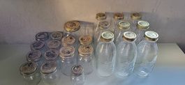 Gläser und Flaschen aus Glas – Linie Quattro Stagioni