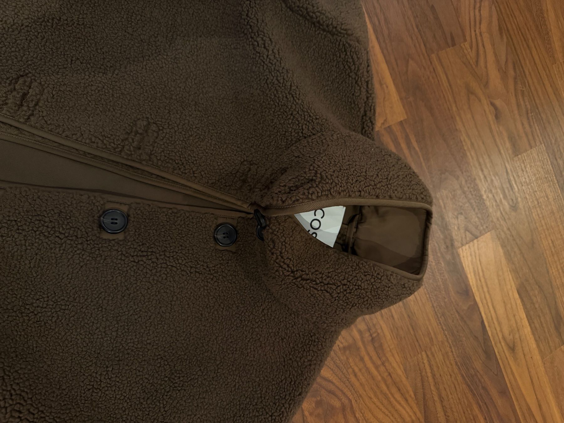 Cos Giacche: FUNNEL-NECK TEDDY JACKET Grösse L – Nuovo (secondo la descrizione) da Hettlingen venduto da blu_tb6z 2