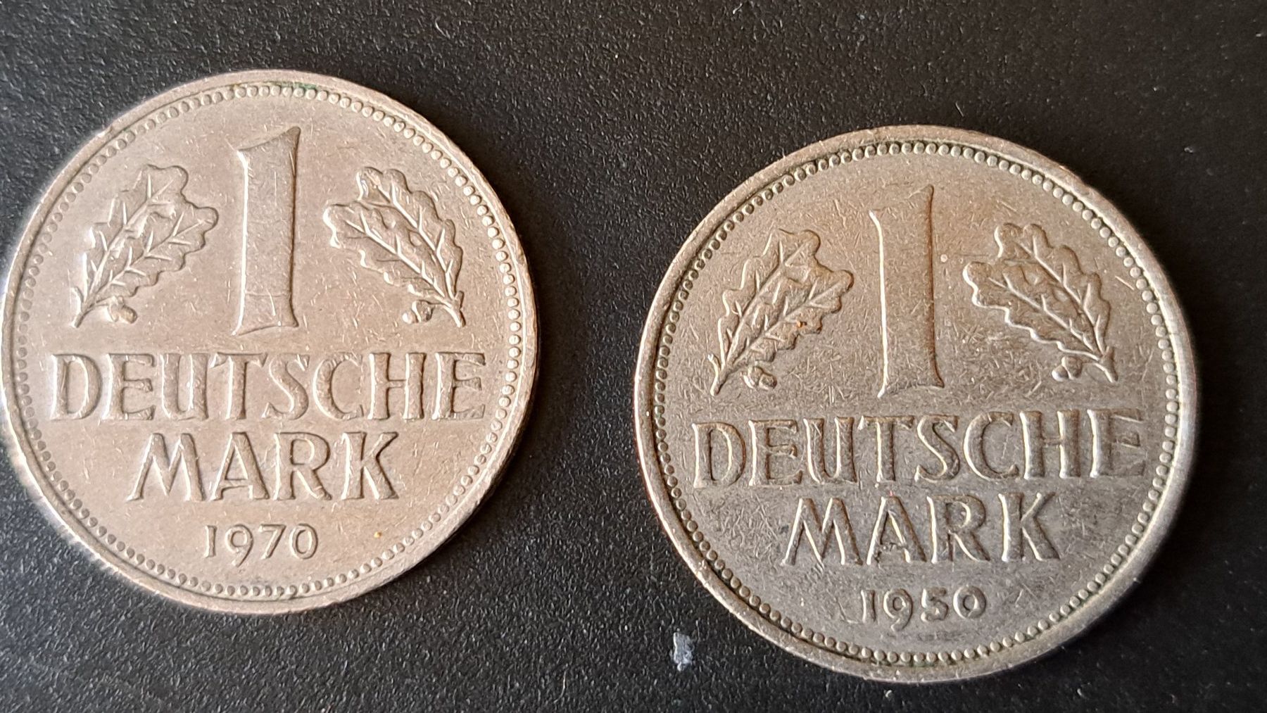 Tutti le monete: 1 DM   (2Stk) – Usato da Affeltrangen venduto da Handre
