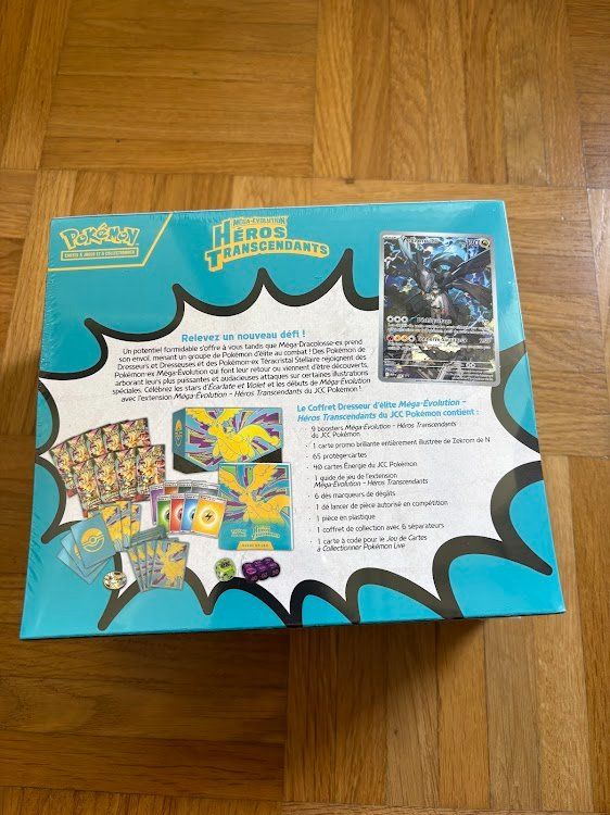 Pokémon Carte collezionabili: ETB Héros transcendants Pokémon FR – Nuovo e nell'imballaggio originale da  venduto da  5