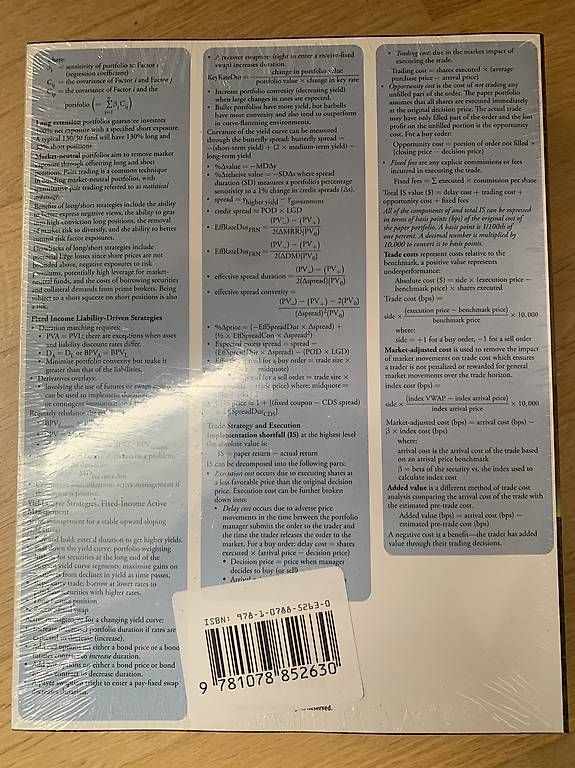 Libri: CFA Level 3 (III) Schweser Notes 2026 - PM – Nuovo e nell'imballaggio originale da Zürich venduto da micola95 2