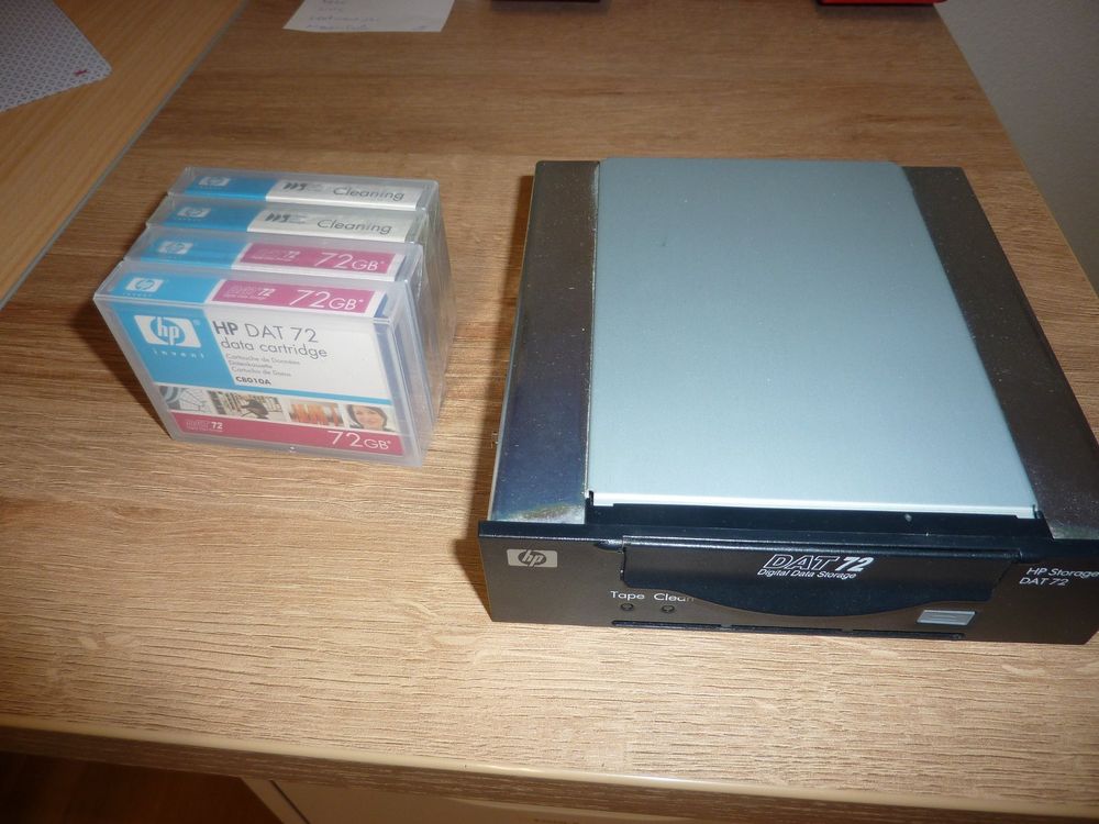 HP DAT72 Digital Tape Drive & Tapes Kaufen auf Ricardo