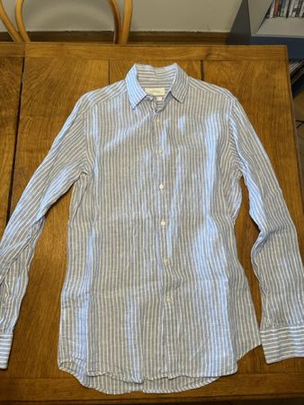 Camicia di Lino Massimo Dutti taglia S