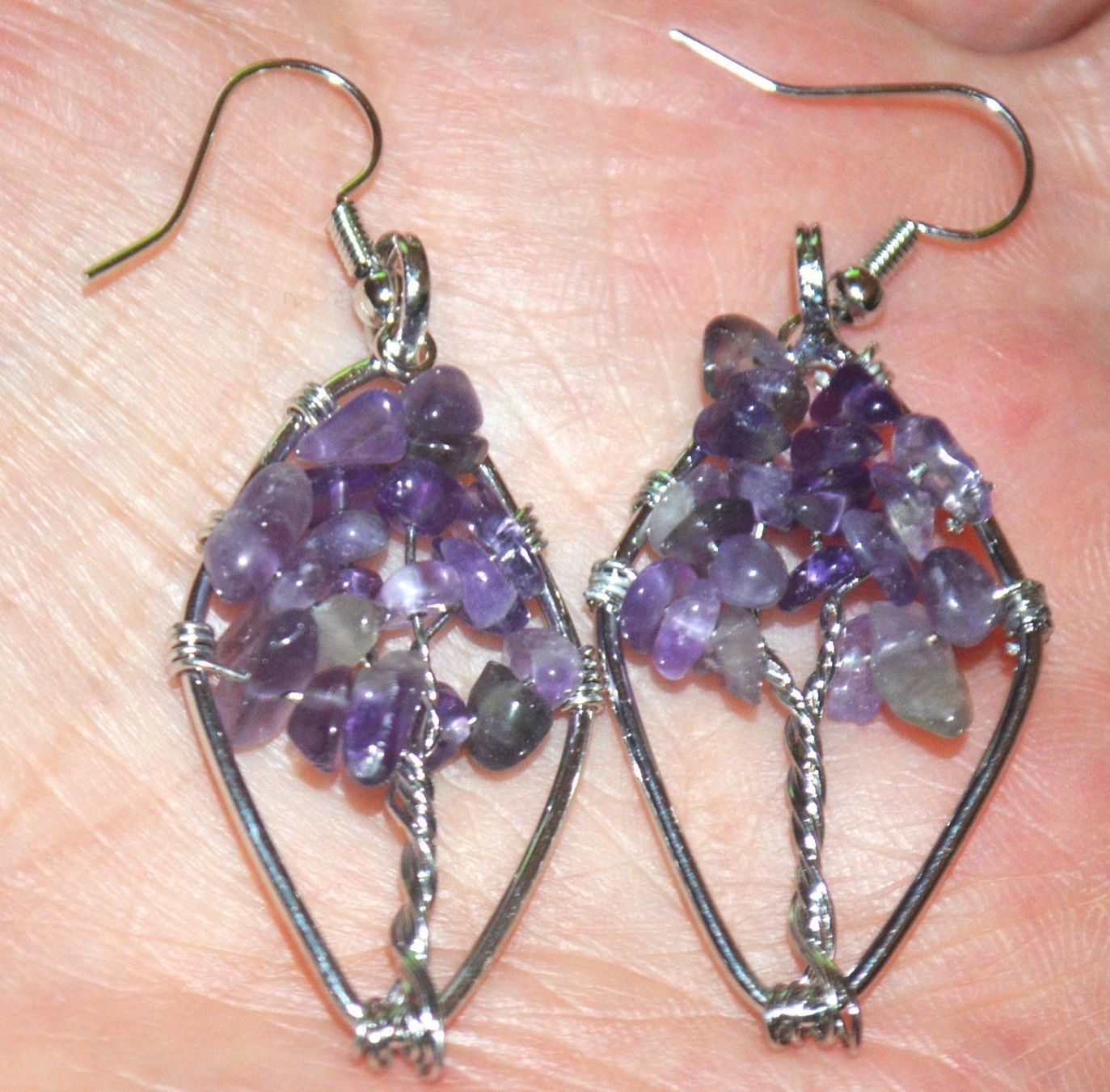 Orecchini pendenti & Orecchini a lobo: Ohrringe 582 – Amethyst - Lebensbaum – Nuovo e nell'imballaggio originale da Goldiwil (Thun) venduto da han_v5b7 1