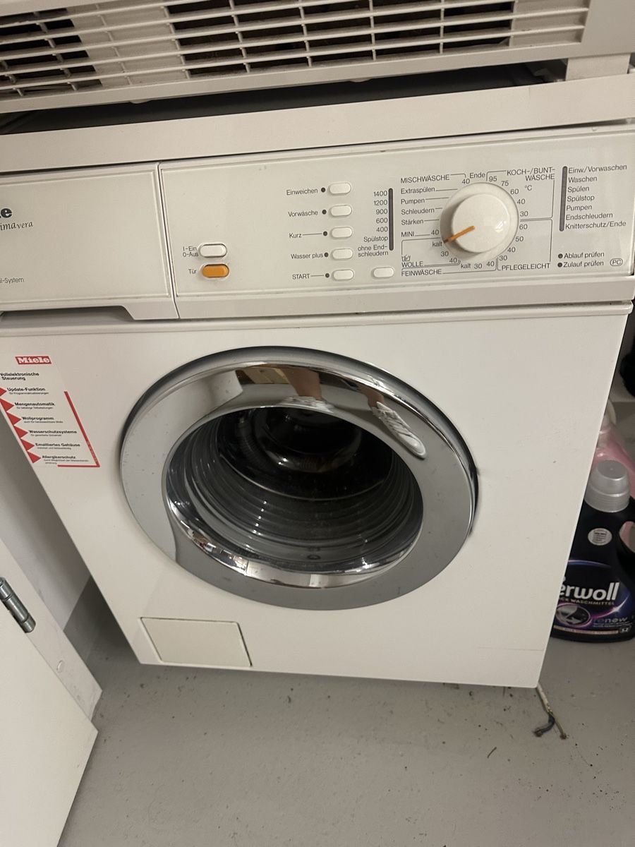 Miele Waschmaschinen: Miele Waschmaschine Primavera Watercontrol System weiss – Gebraucht aus Meilen von ninifee20 2