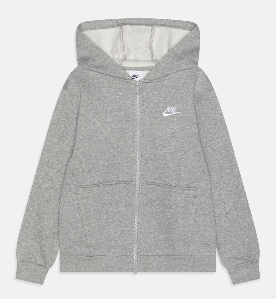 Nike Giacche & Cappotti: Nike Sweatjacke 158/164 hellgrau – Usato da Wetzikon ZH venduto da brandshop 2