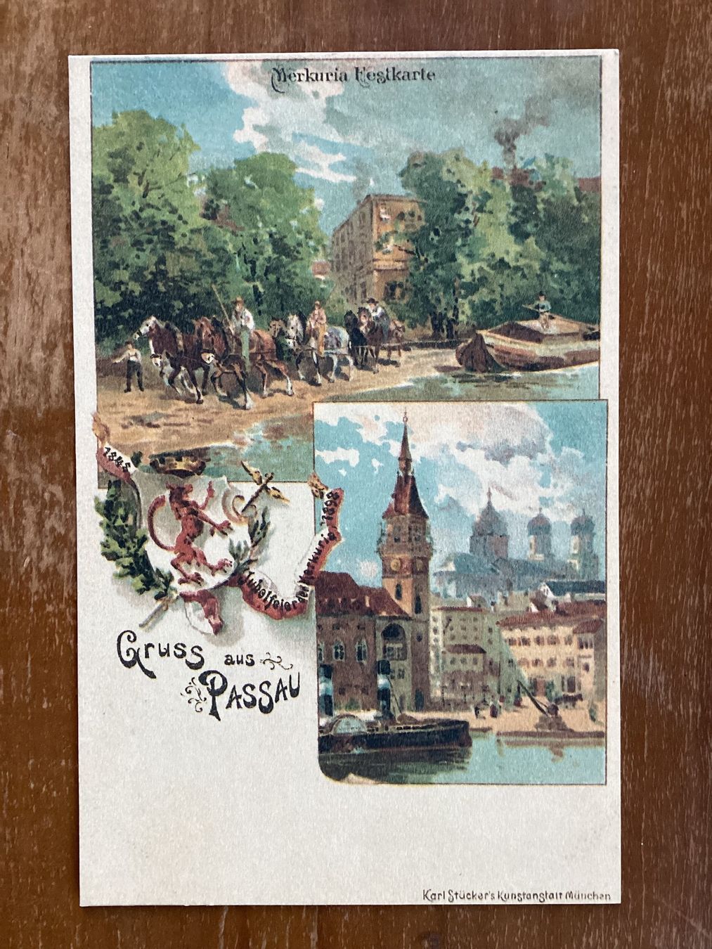 Cartoline postali: AK Gruss aus Passau – Usato da Zürich venduto da Tolima194