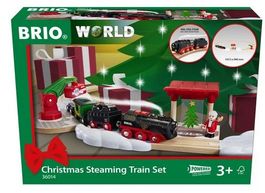 BRIO CHRISTMAS STEAMING SET 36014 NEU&OVP