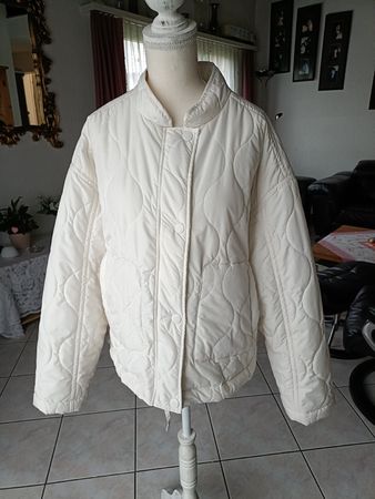 C&A SteppJacke, Weiss, Gr. 44, Top Zustand!