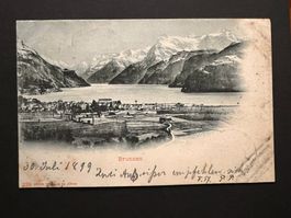 Postkarte Brunnen1899  (P336)