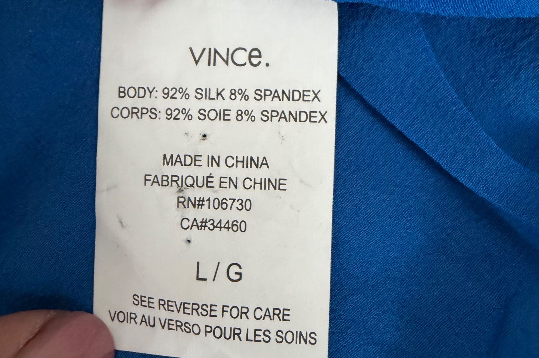 Tops: VINCE Seidentop 💙 – D'occasion à zürich par vintage12 9