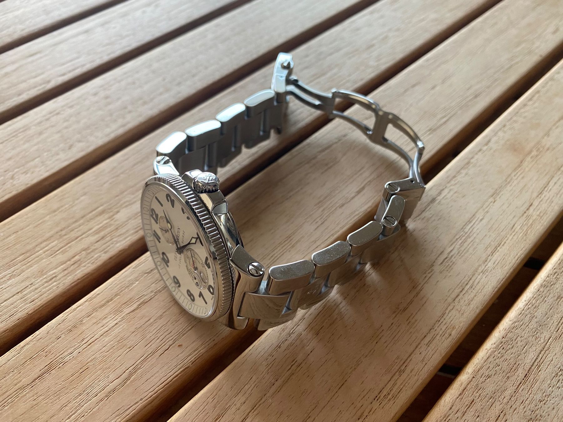 Ulysse Nardin Montres: Ulysse Nardin Marine Chronometer Ref. 263-66 – D'occasion à Klingnau par Pfidico 4