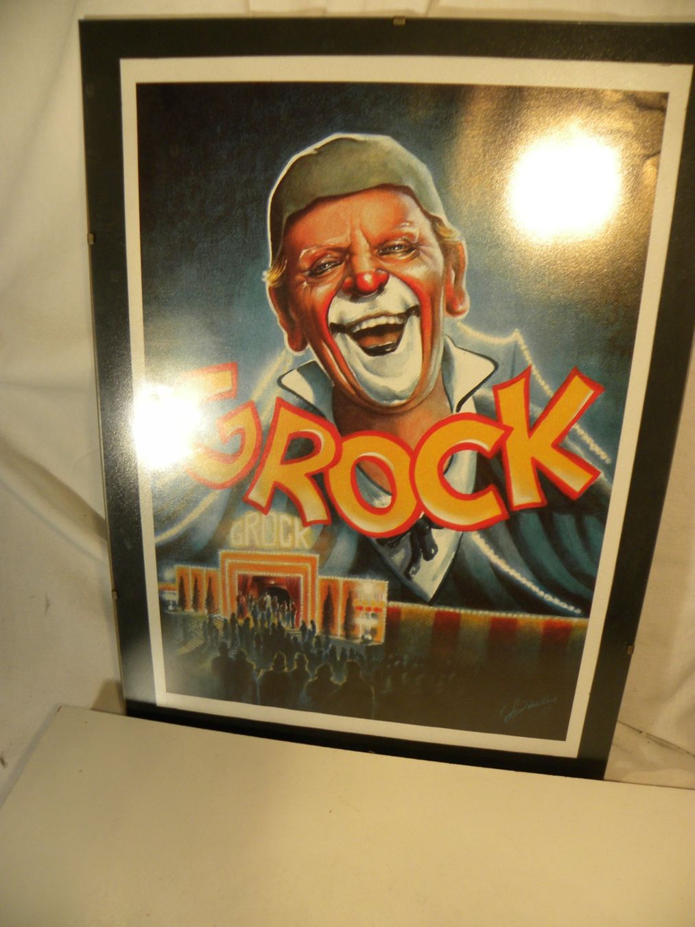 Poster & Bilder: Bild Clown Grock von Diercksen 97 – Gebraucht aus Reinach von Cargill