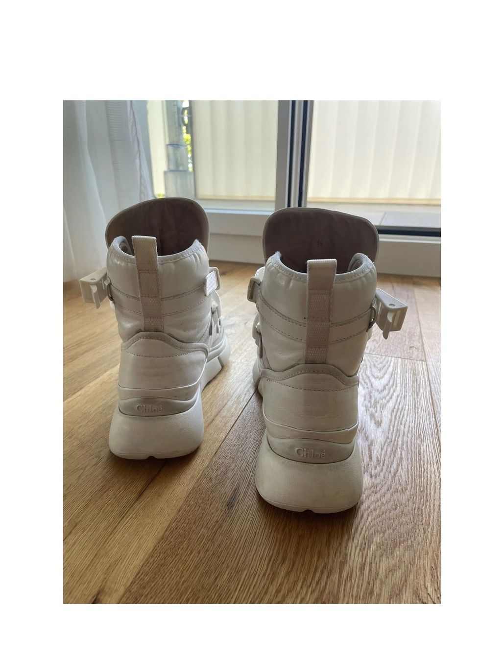 Chloé Damenschuhe: Chloé Sonnie leather trainers 39 – Gebraucht aus Männedorf von fge_tt7h 5