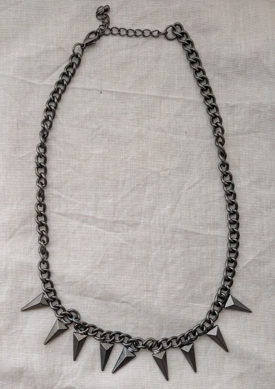 Sonstiger Schmuck: Statement Kette Set/ Konvolut Rock/ Gothic 3 Stk. – Neu (gemäss Beschreibung) aus Grüningen von mangaka 2