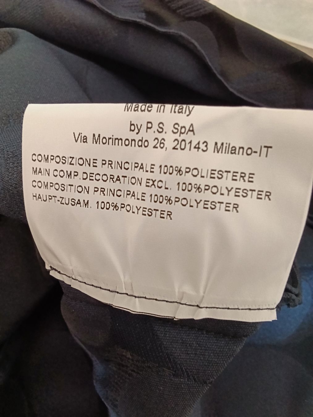Blusen: Blouse neuve, S/36, Piazza Sempione, sans manches, polyester – Neu und originalverpackt aus Neuchâtel von Virgule50 7