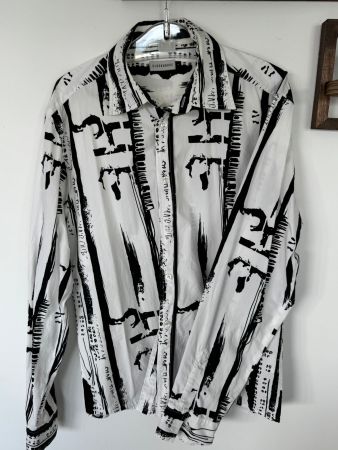 Clockhouse Herren Hemd, Grösse L, 100 %Bamwole