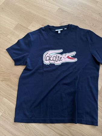 Lacoste T-Shirt, Blau, Grösse L, Top Zustand für den Sommer!
