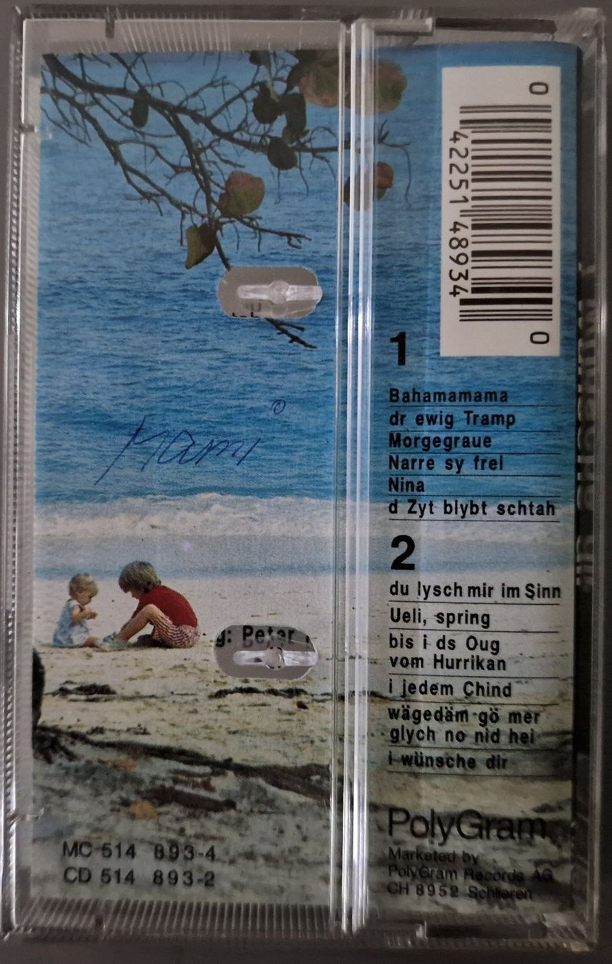 Kompaktkassetten: Peter Reber Kassette – I Wünsche Dir – Gebraucht aus Root von atelier22 1
