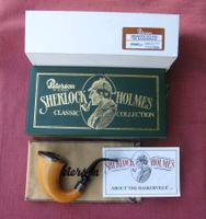 Pfeife Peterson Baskerville Jambo Meerschaum 1989, mit OVP
