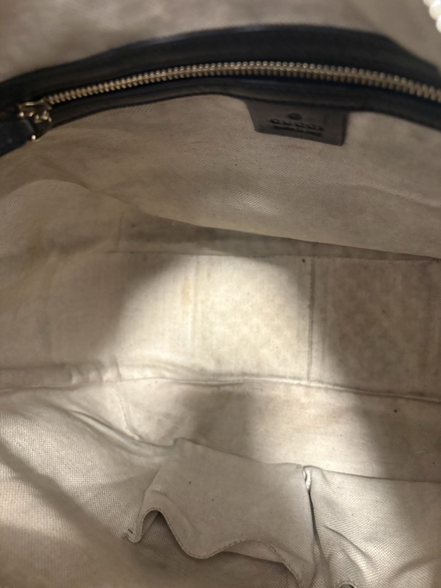 Gucci Borse da donna: Gucci, black leather bag – Usato da Pully venduto da Kika46 2