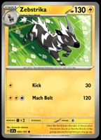 Pokémon Zebstrika 063/191   SV08 Surging Sparks