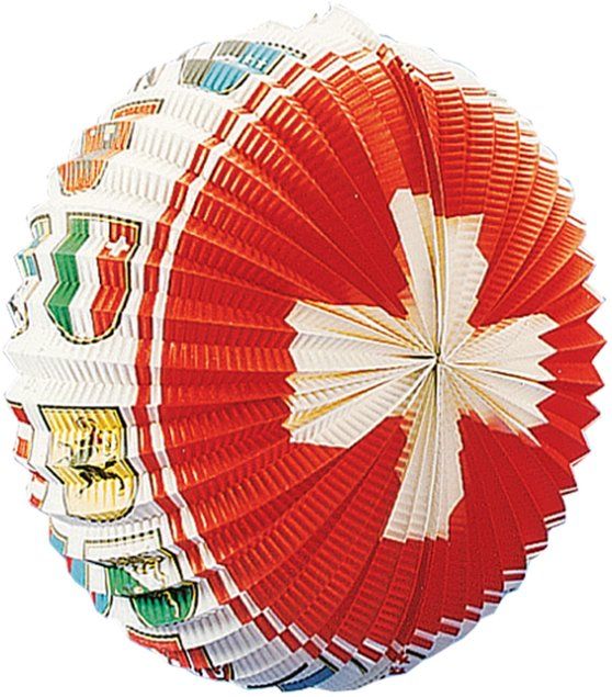 Lanternes: Lampion Schweiz 40 cm – Neuf avec emballage d'origine à Oensingen par Liquidations-Shop