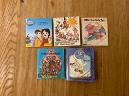 5kleine Bilderbüechli  Klassiker: Heidi, Schlaraffenland etc