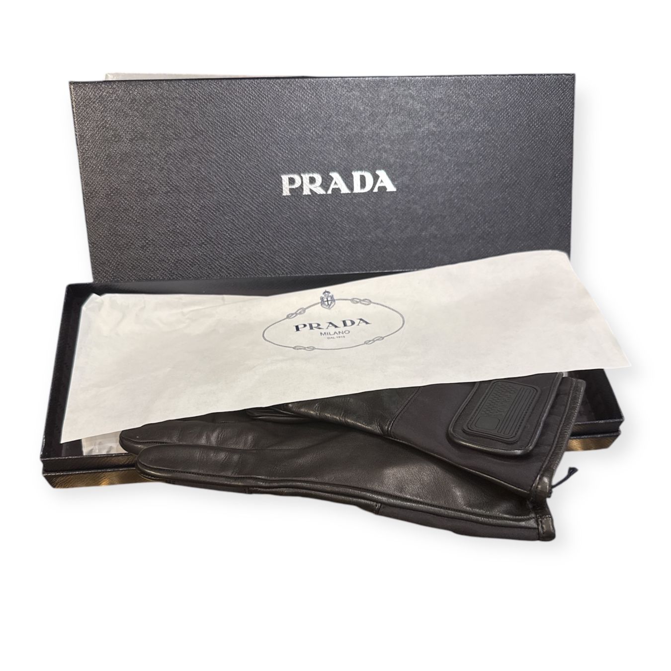 Prada Altri accessori da uomo: Prada Handschuhe neu – Nuovo e nell'imballaggio originale da Lachen SZ venduto da HelvetiaLuxury 1