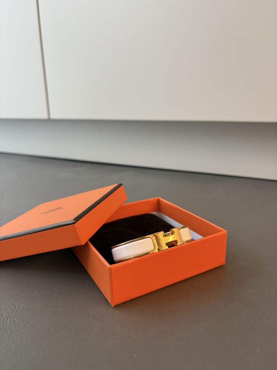 Hermès Armbänder & -reifen: Hermes Armreif Clic H – Gebraucht aus Jona von ali_w2qr