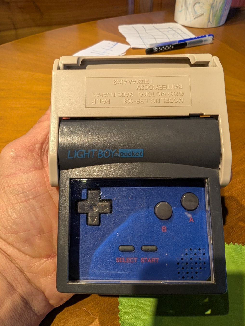 Nintendo Konsolen: Nintendo Game Boy Pocket mit Light Boy – Gebraucht aus Menzberg von Mischief 8