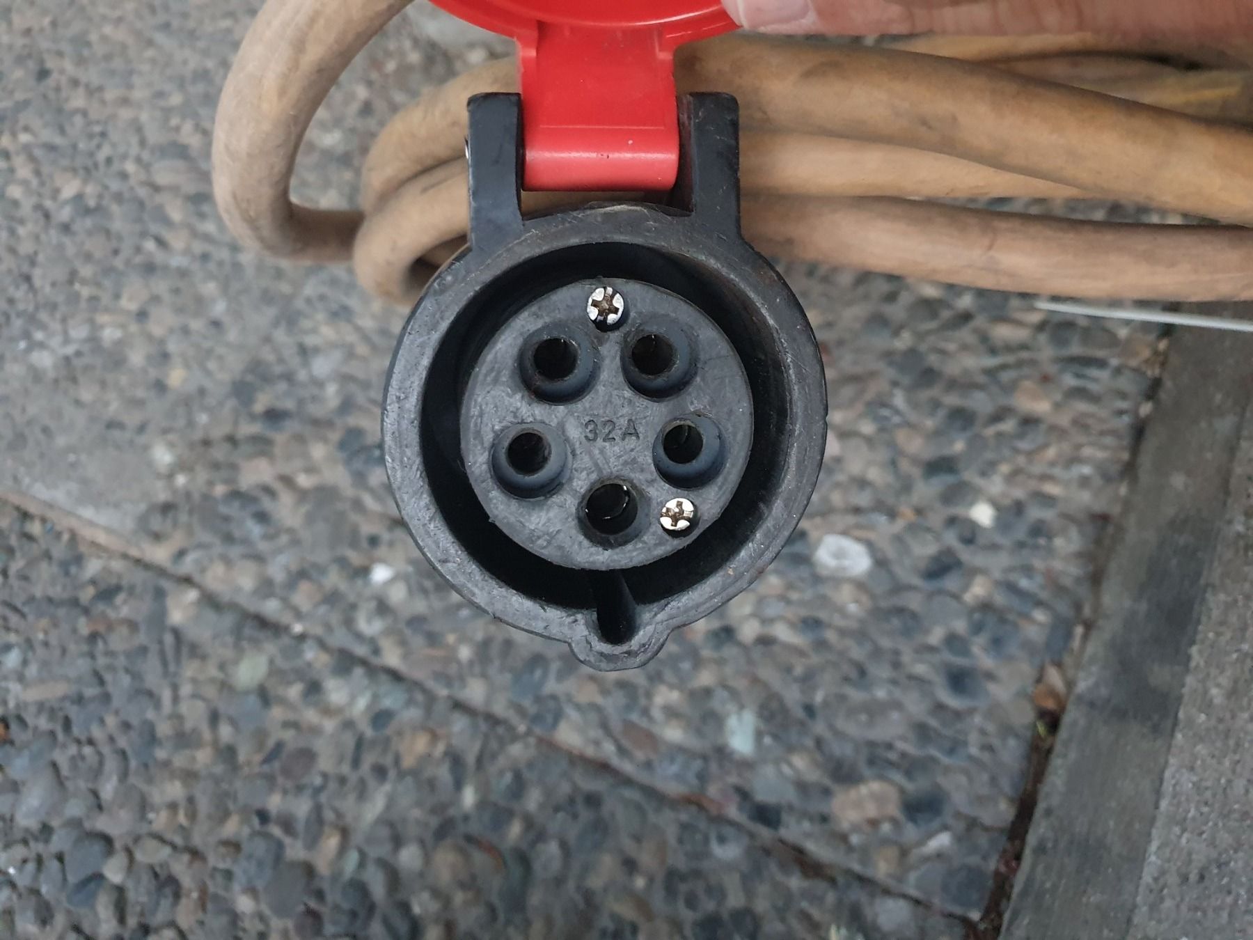 Elettrotecnica: Baustromverteiler Lade- Stromverteiler Typ 2516 32A 40a – Usato da Zürich venduto da eymen20 6