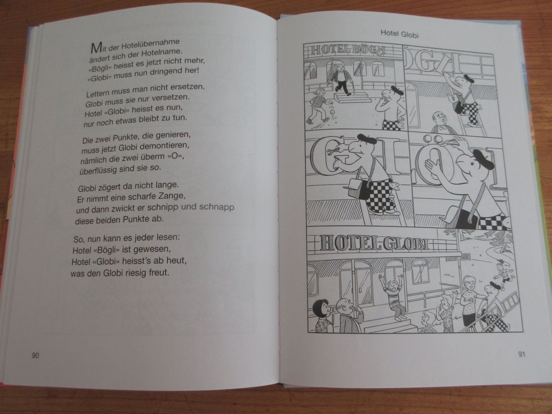 Libri: Hotel Glob, 1. Auflage 1998 – Usato da Binningen venduto da Oldfashion 8