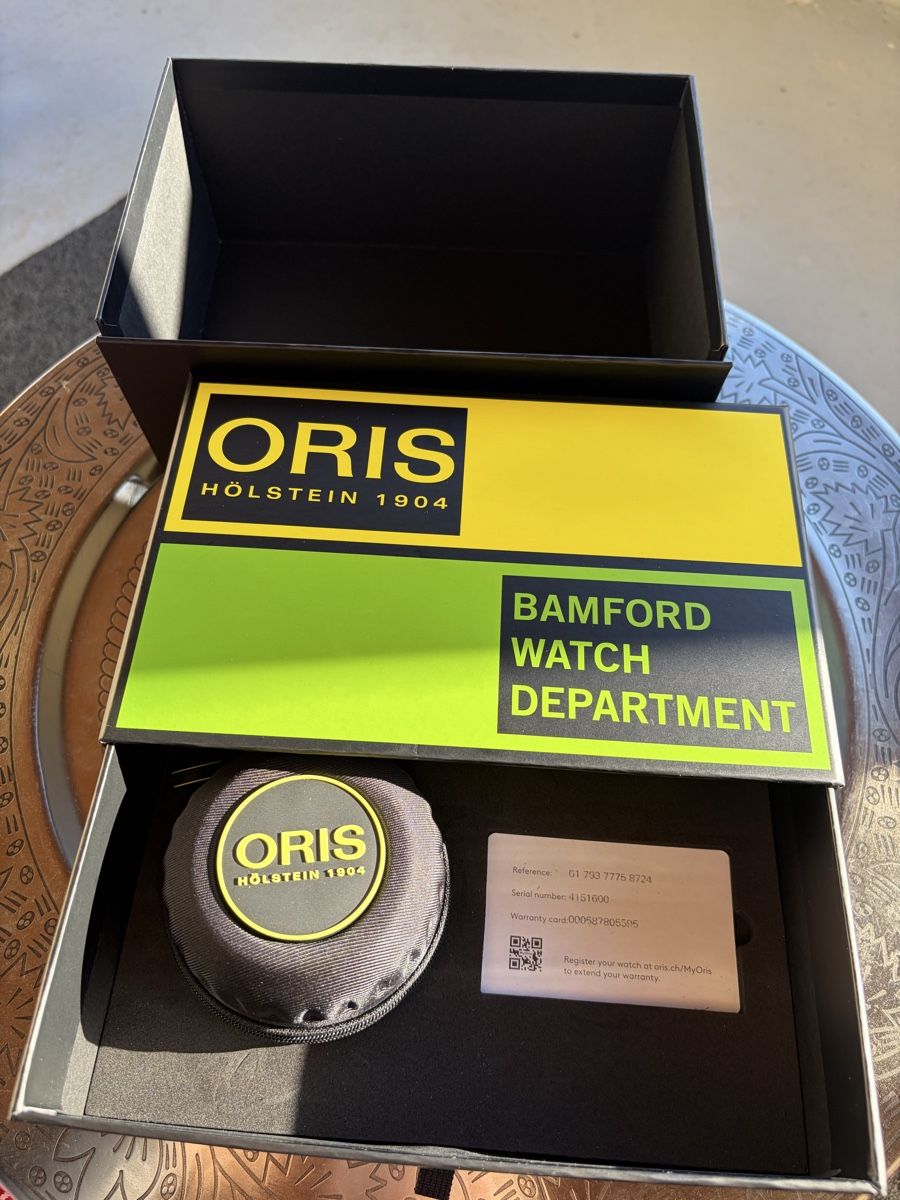 Oris Uhren: ORIS X BWD LIMITED EDITION – Neu und originalverpackt aus Rütihof von elcheffe81 3