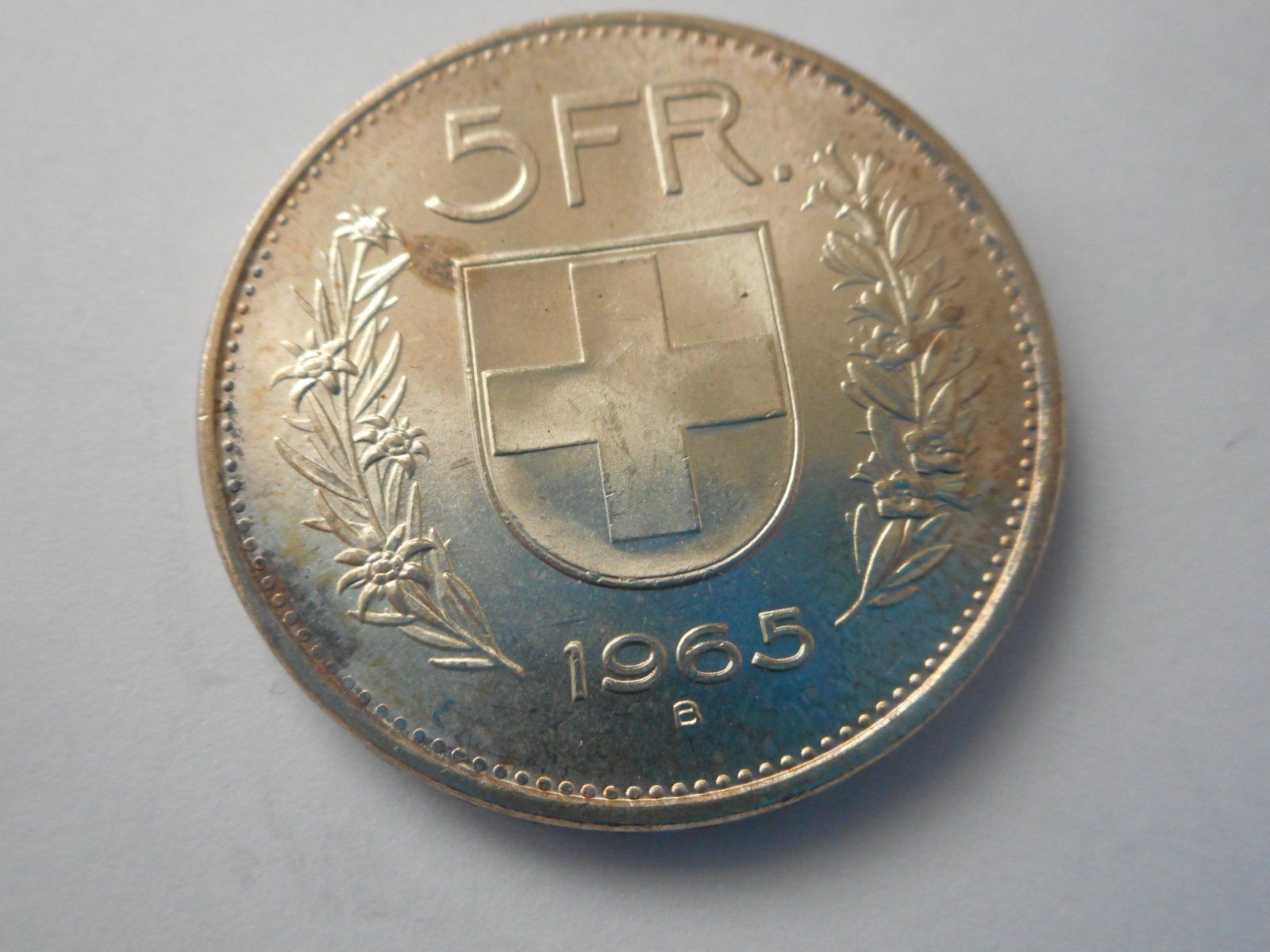 Toutes les monnaies: 5 Fr. 1965 silber – D'occasion à Kriegstetten par pizlad2010 1