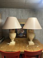 Lampes de chevet élégantes, ensemble de 2. Impeccable! 90cm
