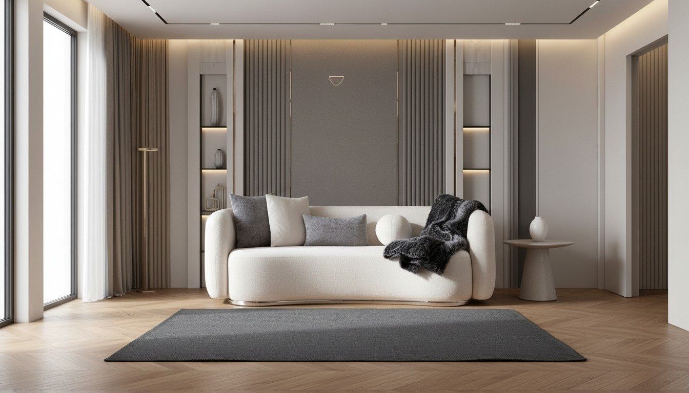 Divani: Wohnzimmer Sofa 3 Sitzer Designer Couch Polster Sofas Stoff – Nuovo e nell'imballaggio originale da Zug venduto da jvmoebel-schweiz 3
