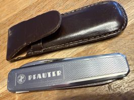 Taschenmesser J.A. Henckels Pfauter mit Lederetui