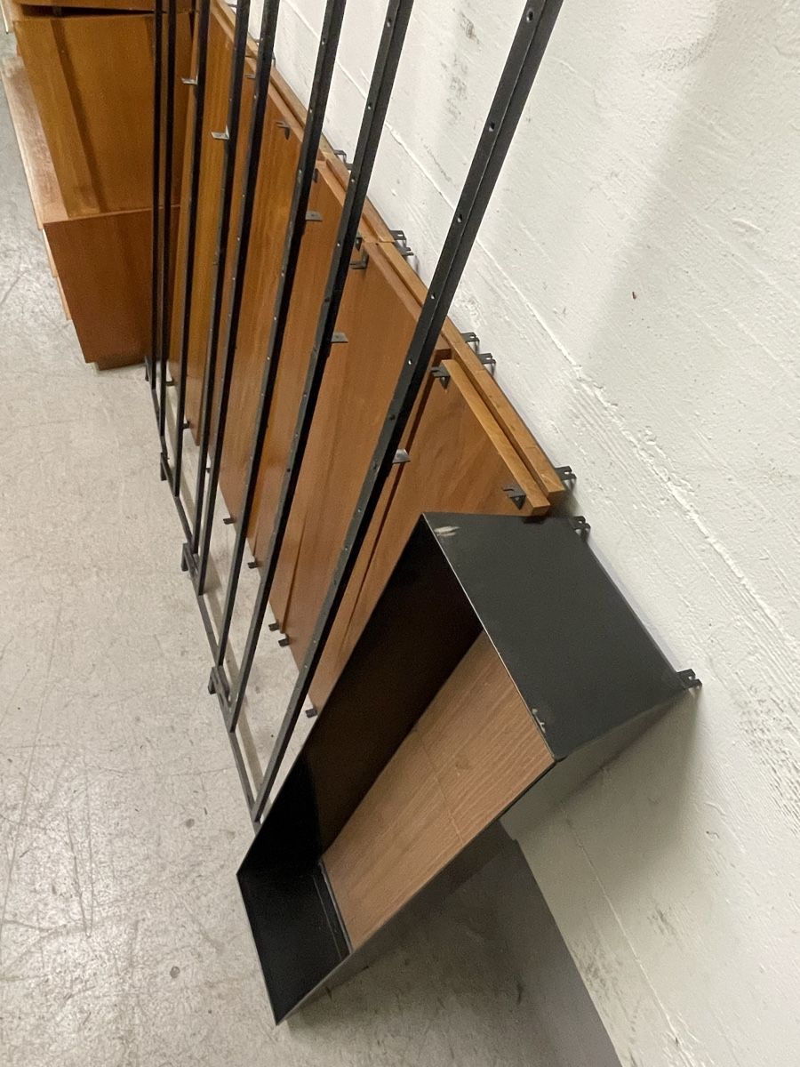 Scaffali: Vintage string regal 290 cm länge + 198cm hoch – Usato da Zürich venduto da Vintage-1993 4