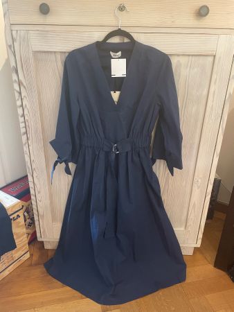 Luftiges Sommerkleid Neu, ottod‘ Ame dunkelblau , 38