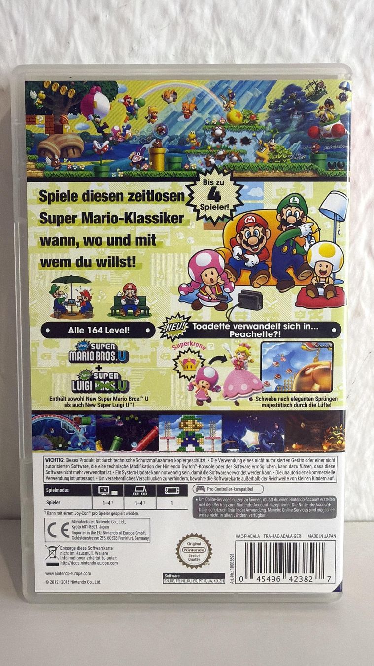Nintendo Switch Spiel: New Super Mario Bros. U Deluxe (Gebraucht) in ...